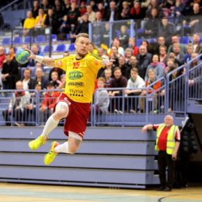 Teemu Tamminen johtaa 47 maalillaan Challenge cupin maalintekijätilastoa. Kuva: EHF